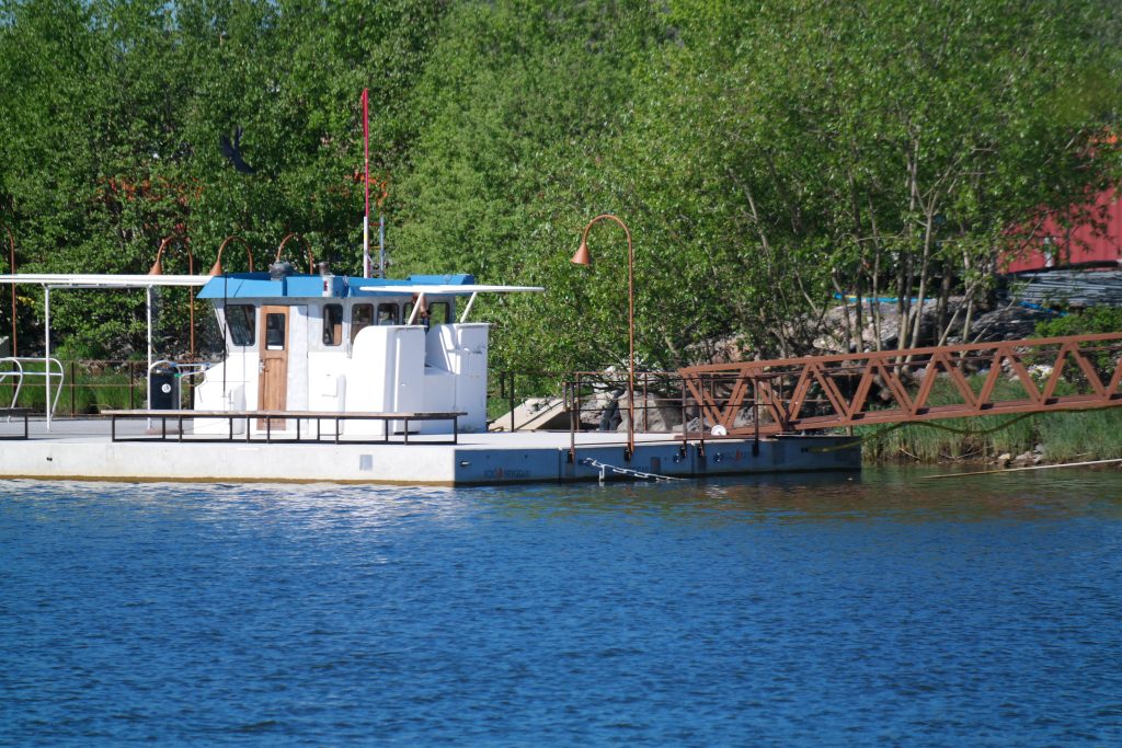 A view from the port